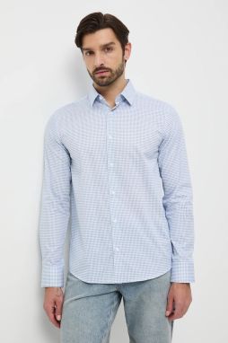 Bavlnená košeľa Medicine viac farieb, slim, s klasickým golierom