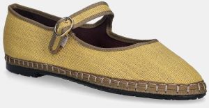Baleríny Flabelus Alessia žltá farba
