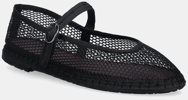 Baleríny Flabelus Isabella čierna farba, Isabella