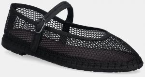 Baleríny Flabelus Isabella čierna farba, Isabella