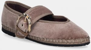 Baleríny Flabelus Sophie hnedá farba