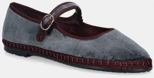 Baleríny Flabelus MARY JANE šedá farba, Georgina