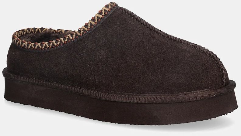 Semišové snehule Bianco BIASNOW hnedá farba, 11332278