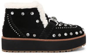 Semišové snehule Kurt Geiger London Mansion Cosy Boot čierna farba, 4993900029