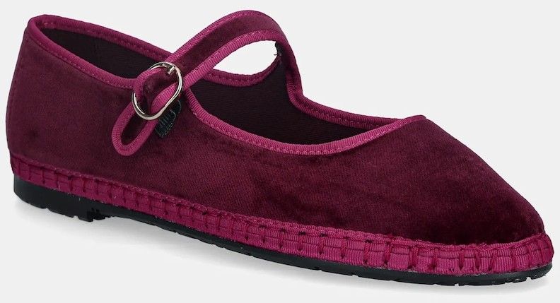 Baleríny Flabelus MARY JANE ružová farba, Ursula