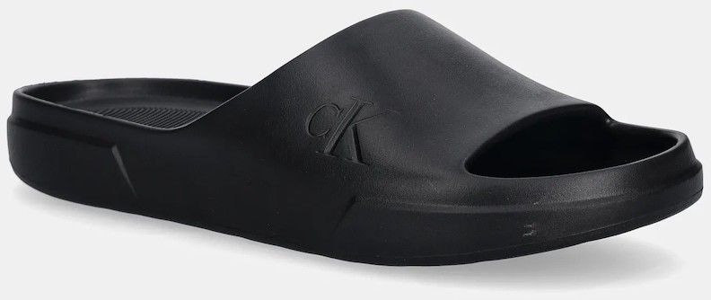 Šľapky Calvin Klein *J CHUNKY SLIDE ONEPIECE RU čierna farba, YM0YM01394