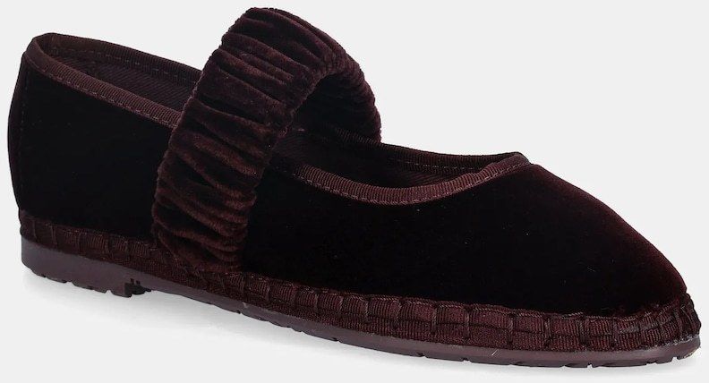 Baleríny Flabelus MAFALDA bordová farba, Mafalda Wine