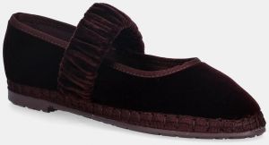 Baleríny Flabelus MAFALDA bordová farba, Mafalda Wine