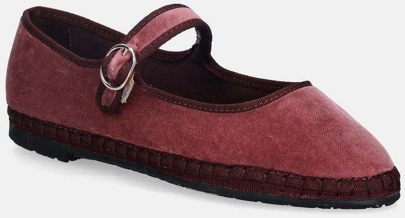 Baleríny Flabelus MARY JANE ružová farba, OBrien