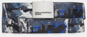 Opasok Karl Lagerfeld Jeans šedá farba, B1M33062