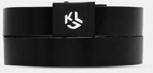 Obojstranný kožený opasok Karl Lagerfeld Jeans čierna farba, B1M33107