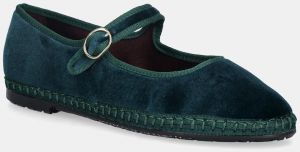 Baleríny Flabelus MARY JANE tyrkysová farba, Leonor