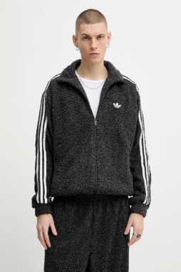 Mikina adidas Originals Boucle šedá farba, melanžová, KS5275