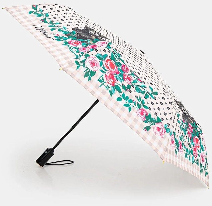 Dáždnik Moschino ružová farba, 8997