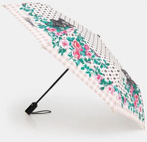 Dáždnik Moschino ružová farba, 8997