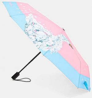 Dáždnik Moschino ružová farba, 9030