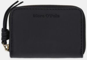 Kožená peňaženka Marc O'Polo čierna farba, 5000007857