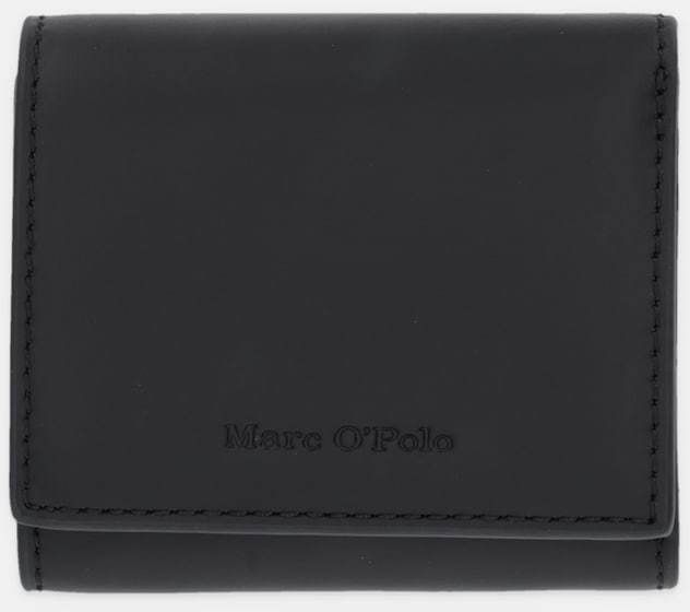 Kožená peňaženka Marc O'Polo čierna farba, 5000009103