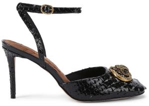 Kožené lodičky Kurt Geiger London Chelsea Ankle Strap čierna farba, 4987400719