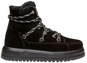 Semišové snehule Bogner ANTWERP L 27 čierna farba, 22541663