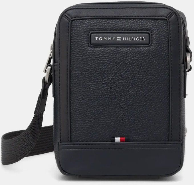 Malá taška Tommy Hilfiger tmavomodrá farba, AM0AM14011