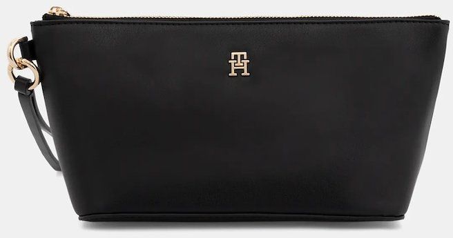 Kozmetická taška Tommy Hilfiger čierna farba, AW0AW18297
