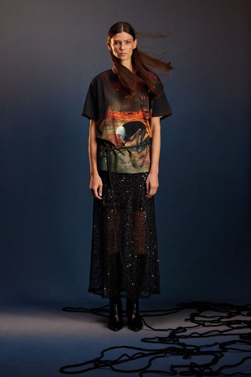 Tričko Medicine dámske, čierna farba