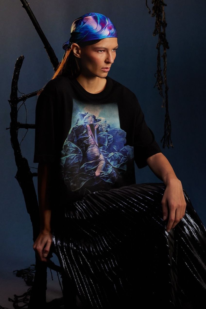 Bavlnené tričko Medicine dámske, čierna farba