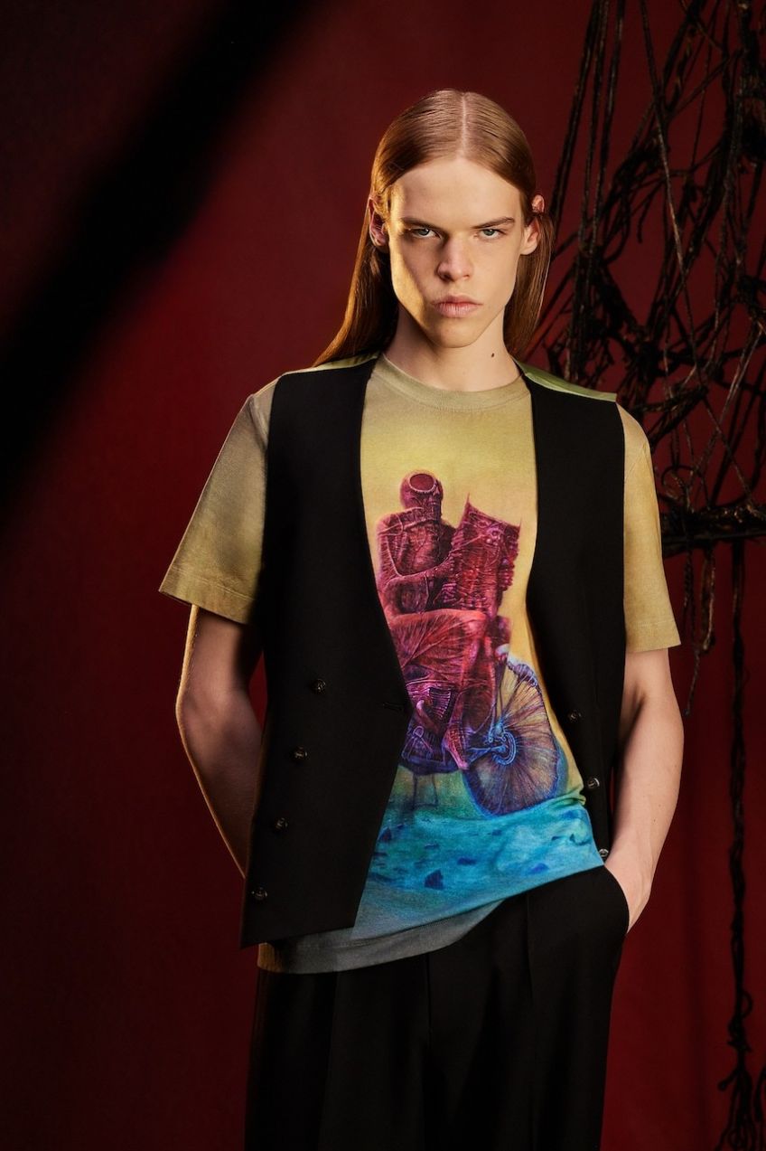 Tričko Medicine pánske, viac farieb, vzorovaná