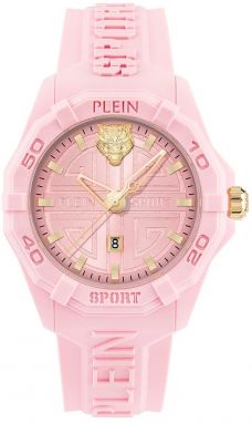 Hodinky PLEIN SPORT dámske, ružová farba, PSQGA0325