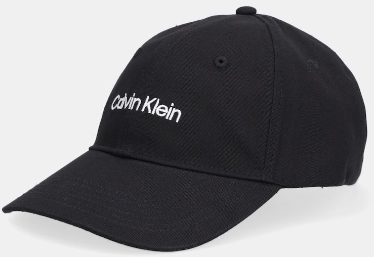 Bavlnená šiltovka Calvin Klein čierna farba, LV04F5003G