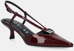 Lodičky Guess DESIE bordová farba, FLFDES PAF08