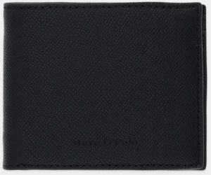 Kožená peňaženka Marc O'Polo čierna farba, 5000009116