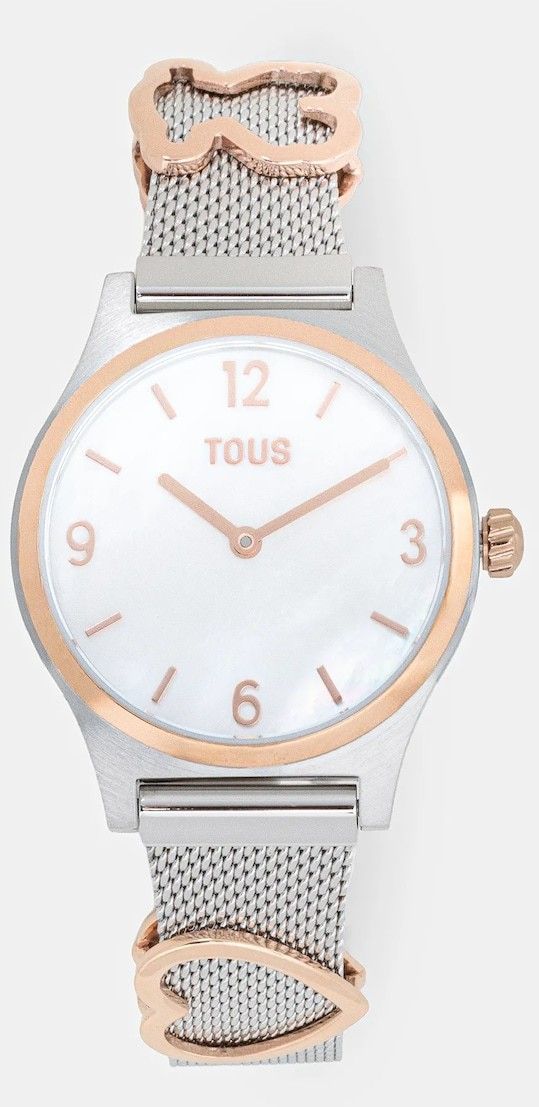 Hodinky Tous dámske, strieborná farba, 3000143900