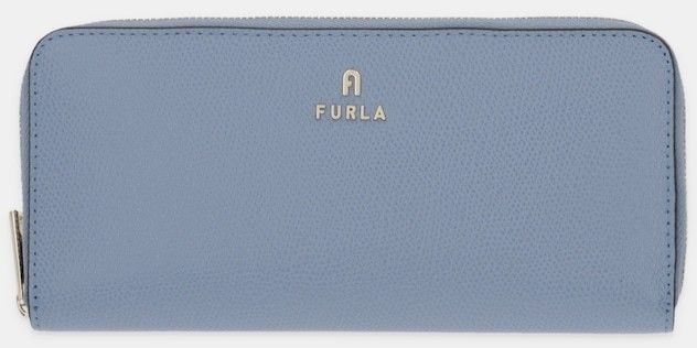 Kožená peňaženka Furla modrá farba, WP00313 ARE000 4352S