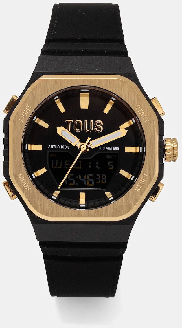 Hodinky Tous pánske, čierna farba, 3000143000