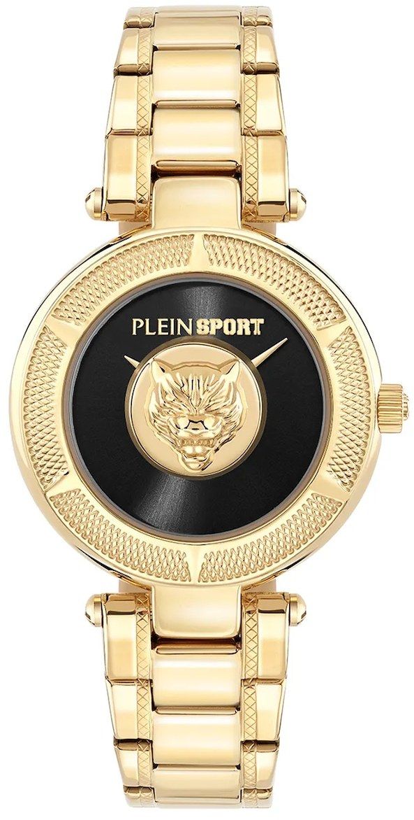 Hodinky PLEIN SPORT dámske, zlatá farba, PSCEA0925