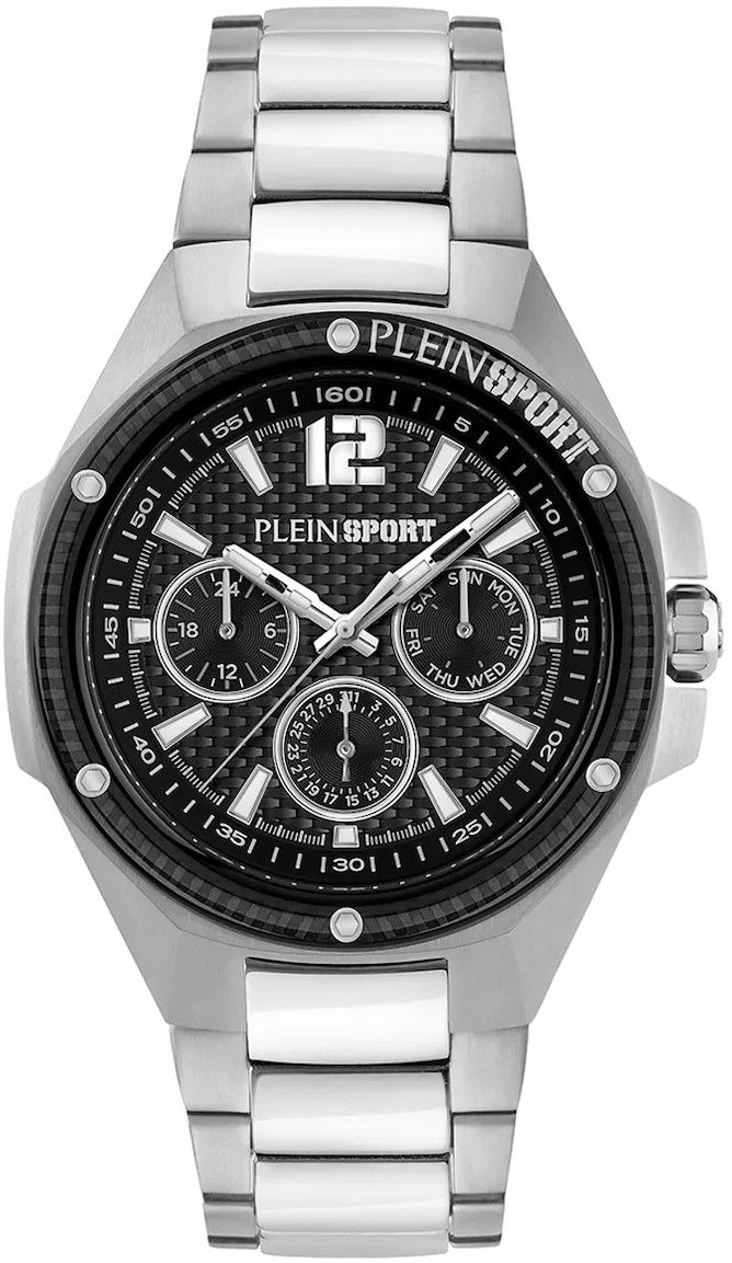 Hodinky PLEIN SPORT pánske, strieborná farba, PSLGA0425