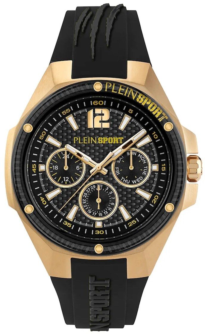 Hodinky PLEIN SPORT pánske, čierna farba, PSLGA0325