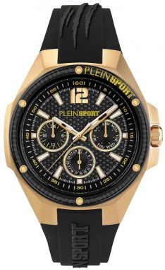 Hodinky PLEIN SPORT pánske, čierna farba, PSLGA0325