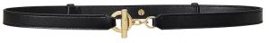 Kožený opasok Lauren Ralph Lauren čierna farba, 412P04406
