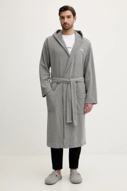 Župan BOSS Terry Robe šedá farba, 50550685