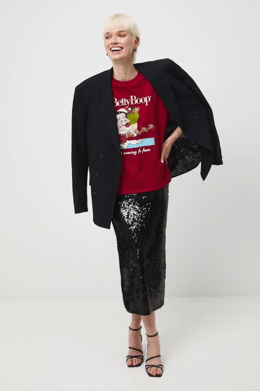 Bavlnené tričko Medicine dámske, červená farba