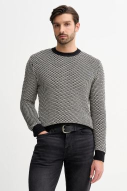 Bavlnený sveter Guess JOSEPH zelená farba, M5BR23 Z0491