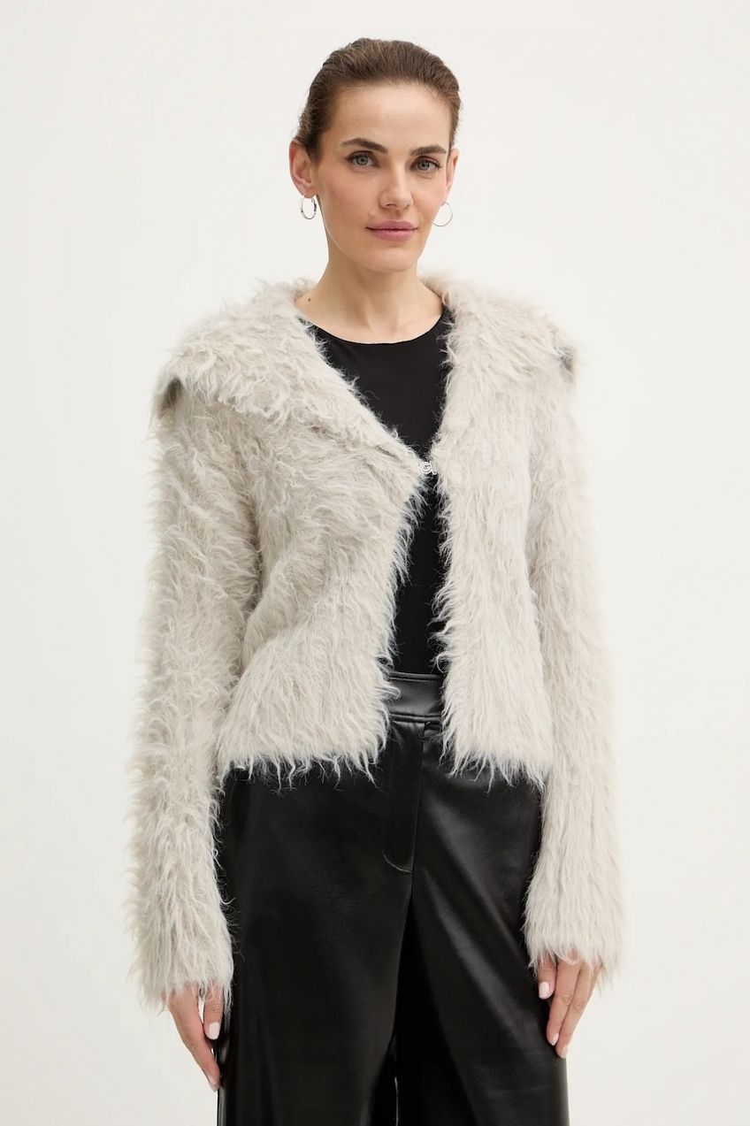 Kardigán Guess LARA šedá farba, W5BR60 Z0880