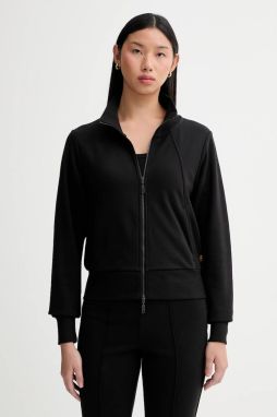 Mikina G-Star Biker slim čierna farba, jednofarebná, D27272-D705,