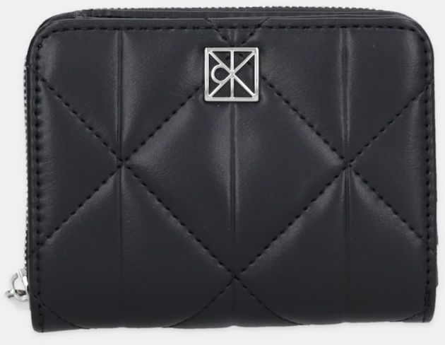 Peňaženka Calvin Klein dámska, čierna farba, LV04F1124G