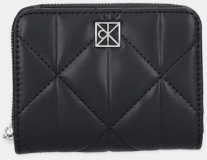 Peňaženka Calvin Klein dámska, čierna farba, LV04F1124G