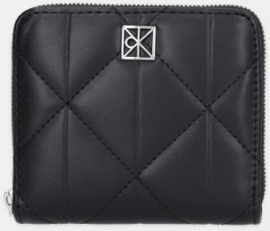 Peňaženka Calvin Klein dámska, čierna farba, LV04F1121G