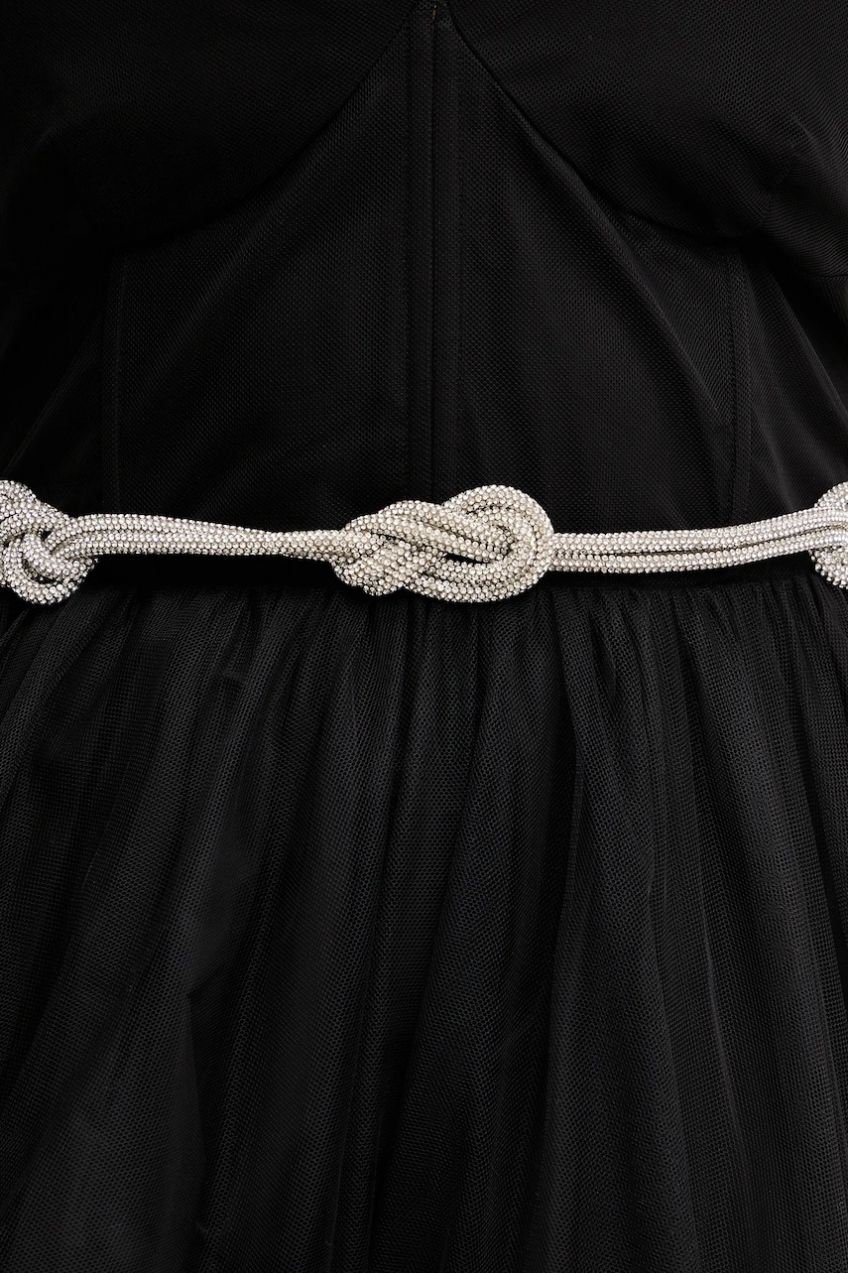 Opasok Morgan strieborná farba, 3FILA